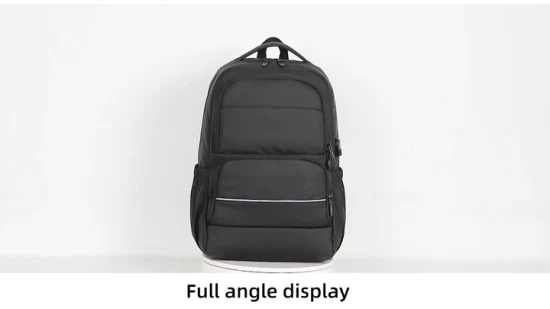 Mens Business Computer Bag USB Port College School Bags Travel Laptop Backpacks