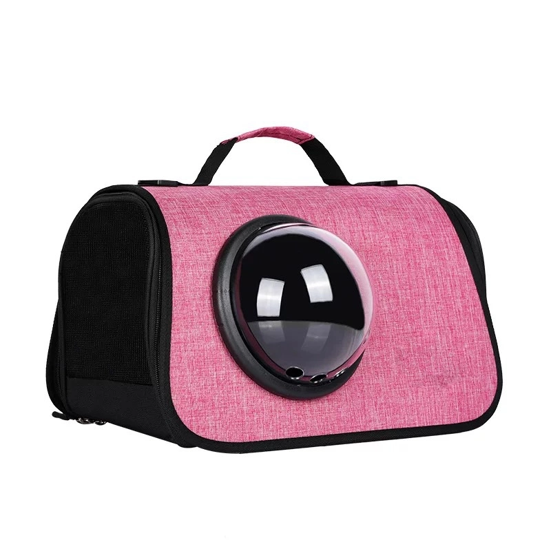 Cat Bag Foldable Handbag Space Capsule Pet Bag Oxford Cloth out Messenger Bag Pet Backpack