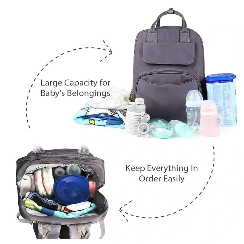 Mummy Diaper Backpack Bag Nylon Travel Bag Women Mommy Bag Baby Carry Bag