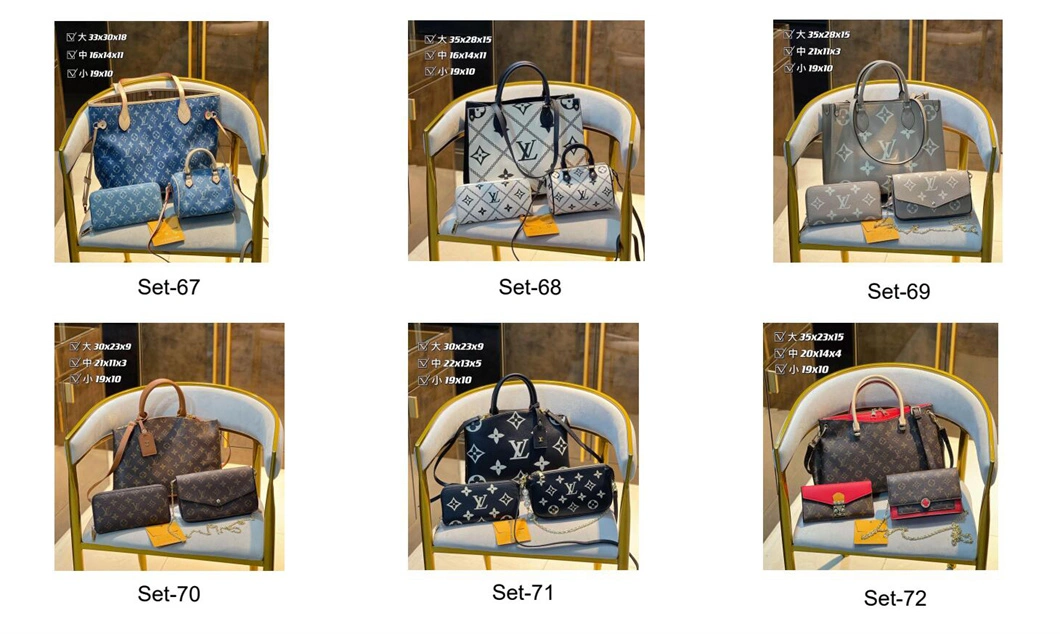 New High Capacity Bucket Wholesale Designer Handbags Luxury Bag Ladies Crossbody Bagreplicas Bags Fashion Ladies Handbag