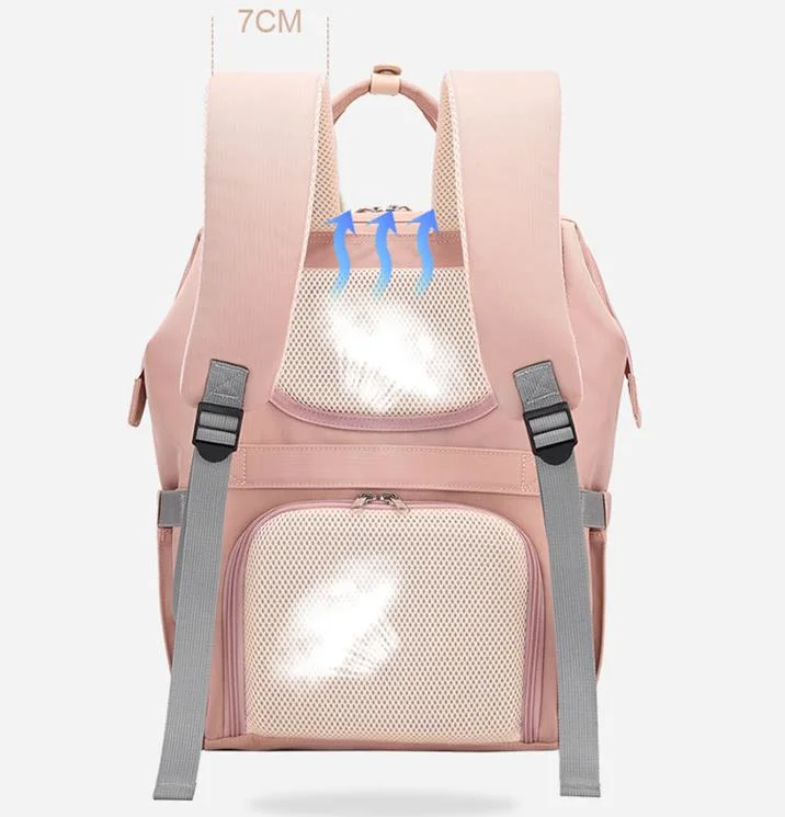 Manufacturer for Mommy Backpack Waterproof Mother Bag Baby Diaper Nappy Bottle Mami Bag