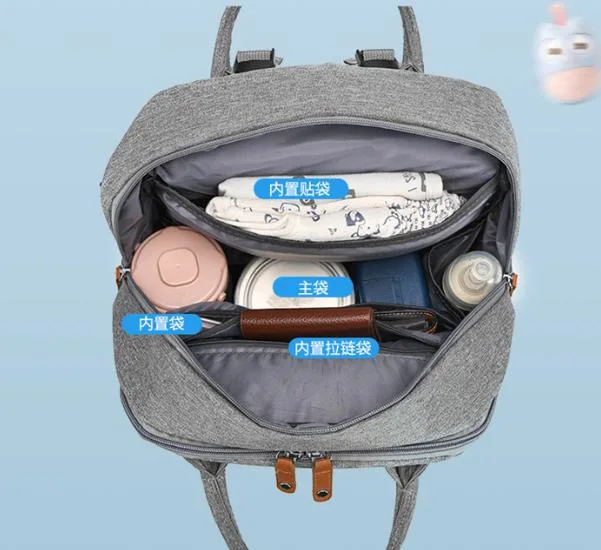 Wholesale Custom Logo Backpack Diaper Bag for Mommy