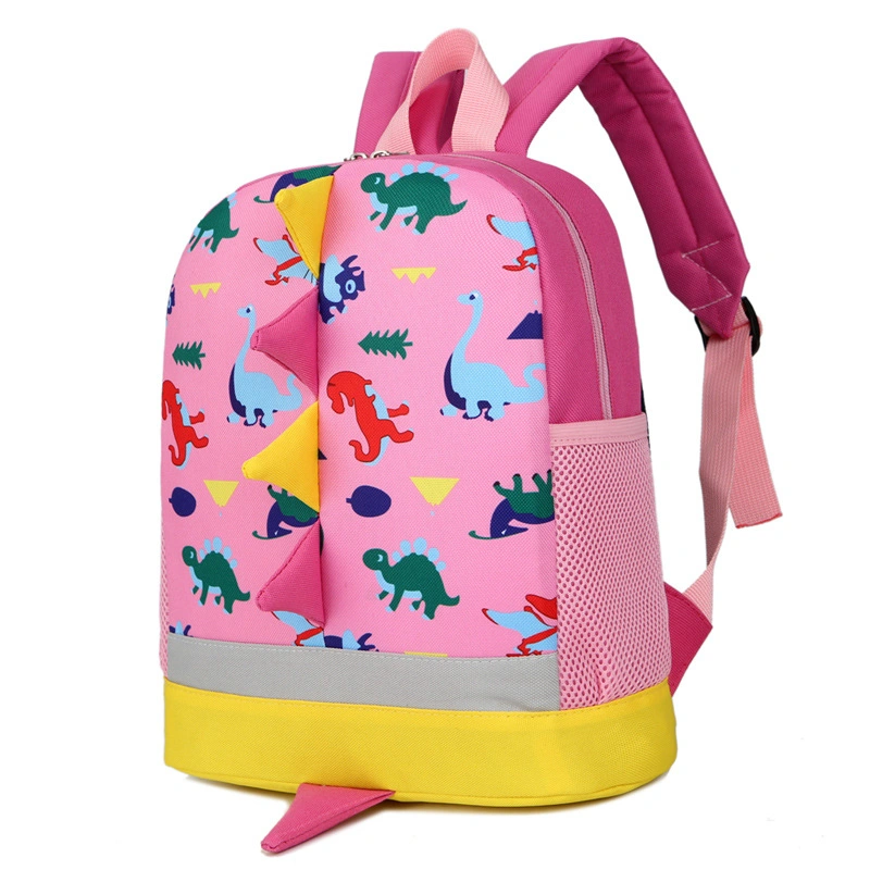 Hot Sale New Fashion Cute Toddler Backpack Custom Kid School Bag Cartoon Oxford Cloth Backpack Kids School Printing Pink Backpacks