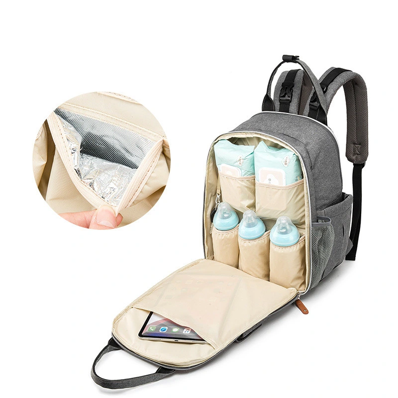 High Quality Multi Function Infant Mom Large Capacity Diaper Bag Storage Mommy Bag Backpack Baby Diaper Bag