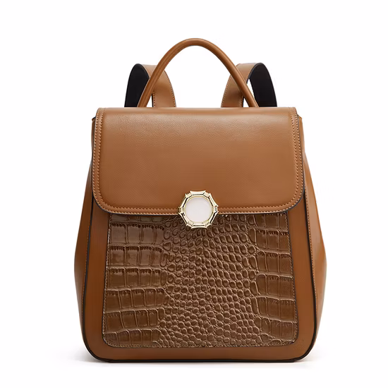 (V531) 3 in 1 Set PU Leather Lady Bags Designer Replica Ladies Backpack