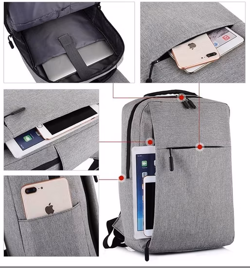 Custom Logo Travel School Bags Wholesale Big Capacity Smart USB Laptop Bag Other Backpack for Men College Bag Mochila