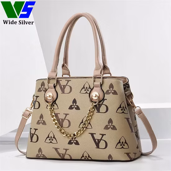 Wide Silver Cartera De Mujer Bag Mujer Women′s Bucket Shoulder Bags